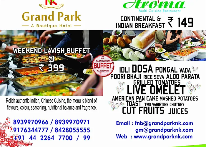Hotel Nk Grand Park Airport Hotel Chennai